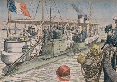 Die Bizerte-Katastrophe, Illustration aus 